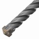 Бур по бетону, 14 x 160 мм, SDS PLUS c крестовой пластиной Matrix 70902 Бур по бетону, 14 x 160 мм, SDS PLUS c крестовой пластиной Matrix 70902