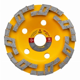 Чашка алмазная зачистная, 125 мм, Волна Denzel 72971