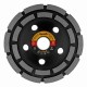 Чашка алмазная зачистная, 125 мм, двухрядная Sparta 729905
