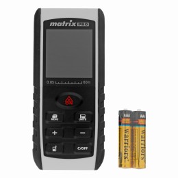 Лазерный дальномер LD-60,60 м,с электронным угломером Matrix 38016
