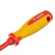 Отвертка Insulated, SL5.5 x 125 мм, CrMo, до 1000 В, двухкомпонентная рукоятка Matrix Professional 12918 Отвертка Insulated, SL5.5 x 125 мм, CrMo, до 1000 В, двухкомпонентная рукоятка Matrix Professional 12918