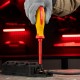 Отвертка Insulated, PH2 x 100 мм, CrMo, до 1000 В, двухкомпонентная рукоятка Matrix Professional 12928 Отвертка Insulated, PH2 x 100 мм, CrMo, до 1000 В, двухкомпонентная рукоятка Matrix Professional 12928