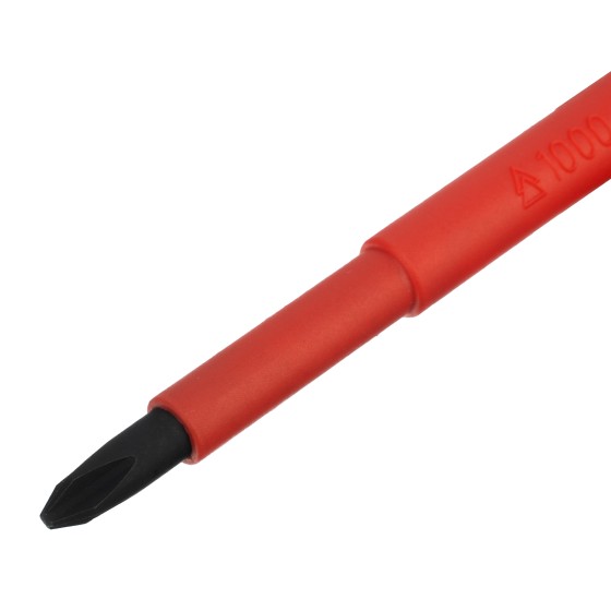 Отвертка Insulated, PH2 x 100 мм, CrMo, до 1000 В, двухкомпонентная рукоятка Matrix Professional 12928 Отвертка Insulated, PH2 x 100 мм, CrMo, до 1000 В, двухкомпонентная рукоятка Matrix Professional 12928