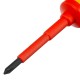 Отвертка Insulated, PH1 x 75 мм, CrMo, до 1000 В, двухкомпонентная рукоятка Matrix Professional 12926