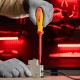Отвертка Insulated, SL5.5 x 125 мм, CrMo, до 1000 В, двухкомпонентная рукоятка Matrix Professional 12918 Отвертка Insulated, SL5.5 x 125 мм, CrMo, до 1000 В, двухкомпонентная рукоятка Matrix Professional 12918