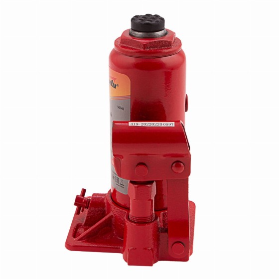 Домкрат гидравлический бутылочный, 6 т, h подъема 180–340 мм Sparta Compact 50340