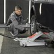 Домкрат гидравлический подкатной профессиональный, быстрый подъем, 3,5т Low Profile, Quick Lift, 100-535 мм, проф Matrix 51050