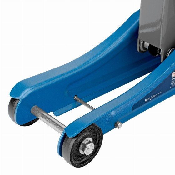 Домкрат гидравлический подкатной, 2т Low Profile, 80-380 мм, в пласт. кейсе Stels 51130