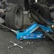 Домкрат гидравлический подкатной, быстрый подъем, 3т QUICK LIFT, 130-465 мм, проф Stels 51133