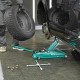 Домкрат гидравлический подкатной, 3 т, 135-400 мм Сибртех 50838