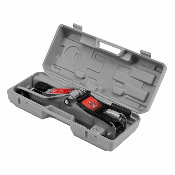 Домкрат гидравлический подкатной 2 т в пластиковом кейсе 85-330 мм. Low Profile Matrix 51019