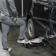 Домкрат гидравлический подкатной, 3.5 т, высота подъема 145-490 мм, с педалью Matrix 51045