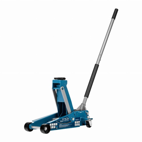 Домкрат гидравлический подкатной, быстрый подъем, 3т QUICK LIFT, 130-465 мм, проф Stels 51133