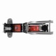 Домкрат гидравлический подкатной, 2 т, Low Profile, 85-330 мм Matrix 51018