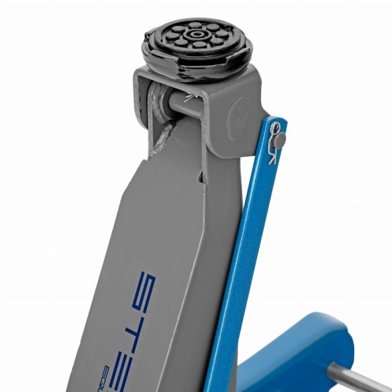 Домкрат гидравлический подкатной, 2т Low Profile, 80-380 мм, в пласт. кейсе Stels 51130