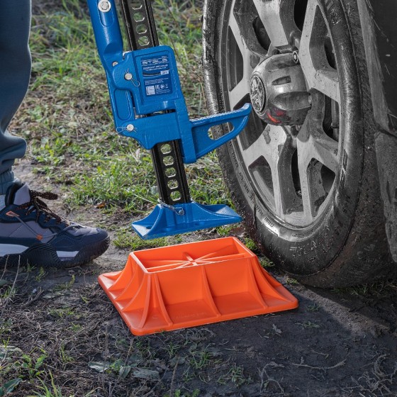 Опора для реечного домкрата на грунте, Off-RoaD Base Stels 50539