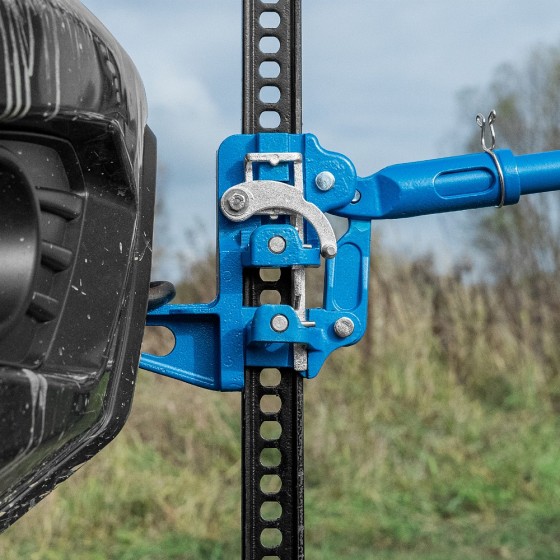 Домкрат реечный профессиональный 3 т, 115-1030 мм. HigH Jack Stels 50527