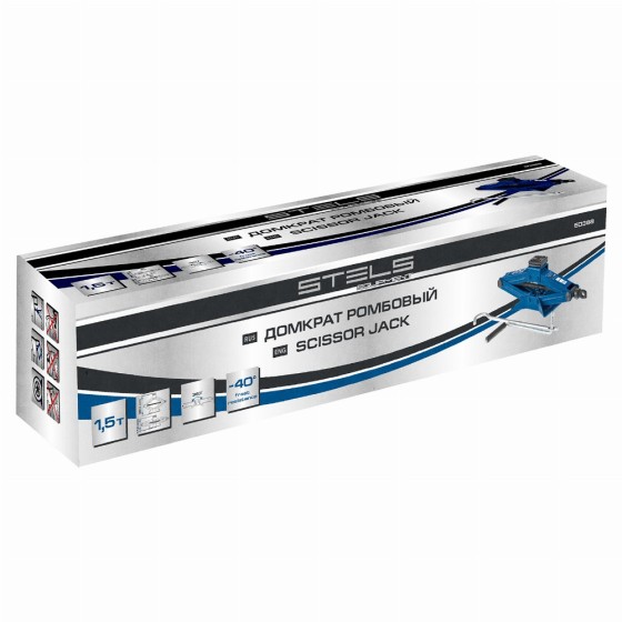 Ромбовый домкрат, 1.5 т, 110-360 мм Stels 50388