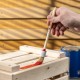 Кисть круглая № 2 (20 мм) натуральная щетина, деревянная ручка MTX Кисть круглая № 2 (20 мм) натуральная щетина, деревянная ручка MTX