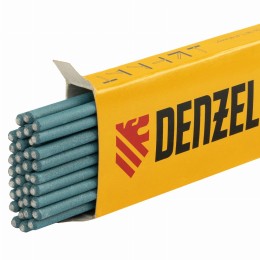 Электроды DER-3, диам. 3 мм, 1 кг, рутиловое покрытие Denzel 97510 Электроды DER-3, диам. 3 мм, 1 кг, рутиловое покрытие Denzel 97510
