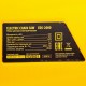 Пила цепная электрическая EDS-2000, 2 кВт,продольная, шина 40 см, шаг 3/8, паз 1.3 мм, 56 звеньев Denzel 95618