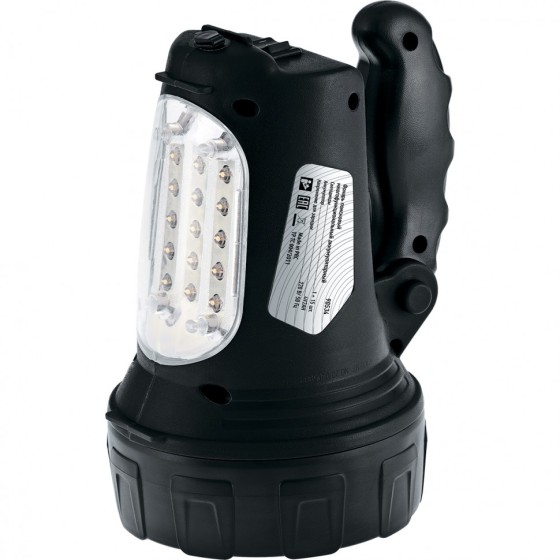 Фонарь поисковый, многофункциональный, аккумуляторный, 1+ 15 Led Stern 90534 Фонарь поисковый, многофункциональный, аккумуляторный, 1+ 15 Led Stern 90534