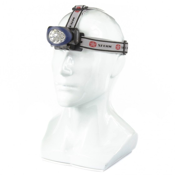 Фонарь наголовный, светодиодный, 3 режим, 10 Led, 3 х ААА Stern 90562 Фонарь наголовный, светодиодный, 3 режим, 10 Led, 3 х ААА Stern 90562