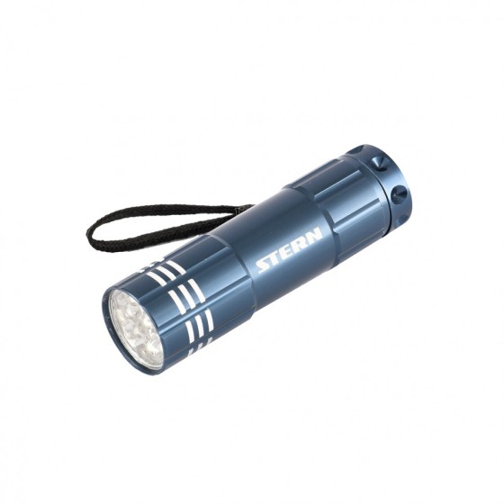 Фонарь бытовой алюминиевый, синий, 9 Led, 3 х ААА Stern 90505 Фонарь бытовой алюминиевый, синий, 9 Led, 3 х ААА Stern 90505