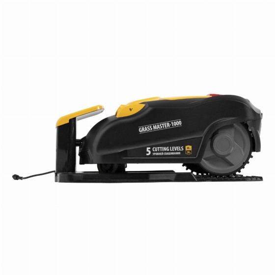 Робот-газонокосилка Grass Master 1000 1000м², 3Ач, 28V, LCD дисплей, Denzel 58955 Робот-газонокосилка Grass Master 1000 1000м², 3Ач, 28V, LCD дисплей, Denzel 58955
