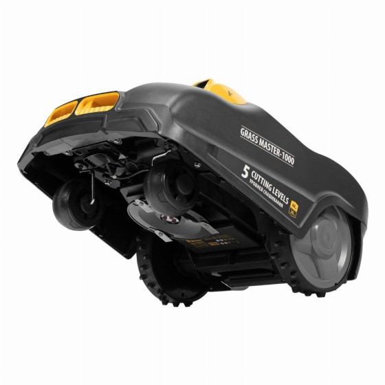 Робот-газонокосилка Grass Master 1000 1000м², 3Ач, 28V, LCD дисплей, Denzel 58955 Робот-газонокосилка Grass Master 1000 1000м², 3Ач, 28V, LCD дисплей, Denzel 58955