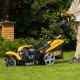 Бензиновая газонокосилка GLT-460SP-T, Trike 149 см3, 46 см, привод, панель, 60л Denzel  58810