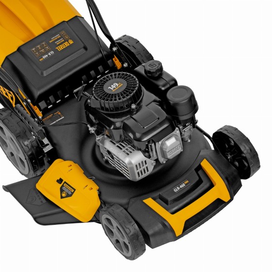 Газонокосилка бензиновая GLR-460SP-ZS, 149 см3, ширина 46 см, привод, травосборник 65 л Denzel 58824 Газонокосилка бензиновая GLR-460SP-ZS, 149 см3, ширина 46 см, привод, травосборник 65 л Denzel 58824