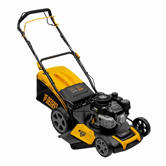 Газонокосилка бензиновая GLR-460SP-ZS, 149 см3, ширина 46 см, привод, травосборник 65 л Denzel 58824 Газонокосилка бензиновая GLR-460SP-ZS, 149 см3, ширина 46 см, привод, травосборник 65 л Denzel 58824