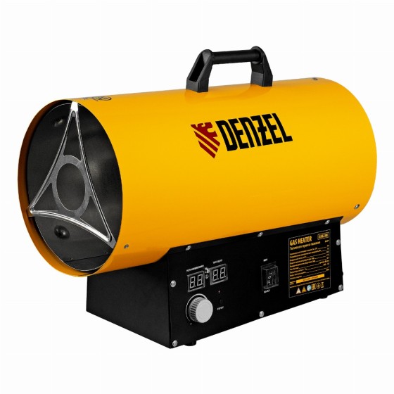 Газовая тепловая пушка GHG-30i, 30 кВт, цифровой термостат, пропан-бутан Denzel 96471 Газовая тепловая пушка GHG-30i, 30 кВт, цифровой термостат, пропан-бутан Denzel 96471