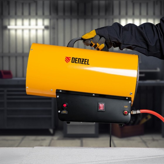 Газовая тепловая пушка GHG-30, 30 кВт, 900 м3/ч, пропан-бутан Denzel 96479 Газовая тепловая пушка GHG-30, 30 кВт, 900 м3/ч, пропан-бутан Denzel 96479