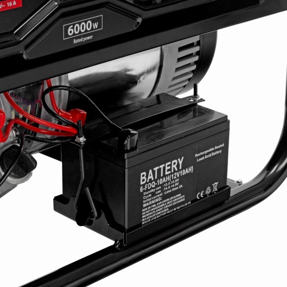 Генератор бензиновый RS-9000E, 7 кВт, 230В, электростартер MTX 946165