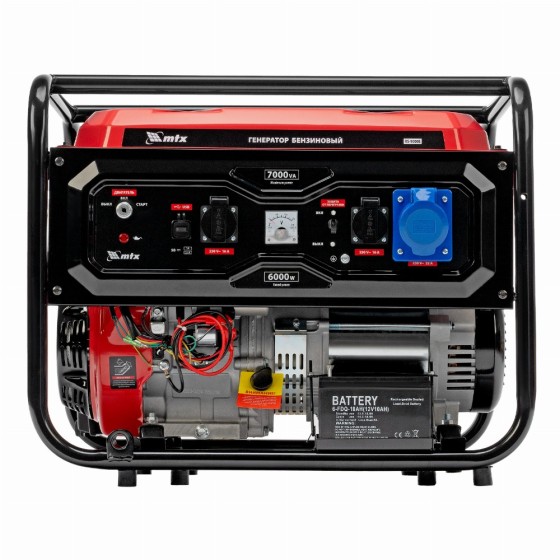 Генератор бензиновый RS-9000E, 7 кВт, 230В, электростартер MTX 946165