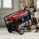 Генератор бензиновый RS-9000, 7 кВт, 230В, ручной стартер MTX 946155 Генератор бензиновый RS-9000, 7 кВт, 230В, ручной стартер MTX 946155