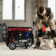 Генератор бензиновый RS-9000, 7 кВт, 230В, ручной стартер MTX 946155 Генератор бензиновый RS-9000, 7 кВт, 230В, ручной стартер MTX 946155