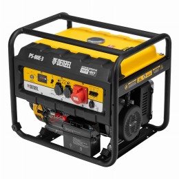 Генератор бензиновый PS 80 E-3, 6.6 кВт, 400 В, 25 л, электростартер Denzel 946954 Генератор бензиновый PS 80 E-3, 6.6 кВт, 400 В, 25 л, электростартер Denzel 946954