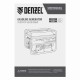 Генератор бензиновый PS 80 E-3, 6.6 кВт, 400 В, 25 л, электростартер Denzel 946954 Генератор бензиновый PS 80 E-3, 6.6 кВт, 400 В, 25 л, электростартер Denzel 946954