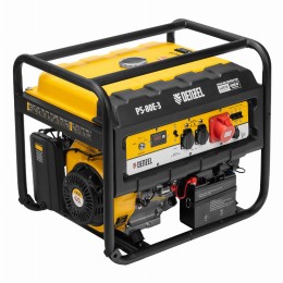 Генератор бензиновый PS 80 E-3, 6.6 кВт, 400 В, 25 л, электростартер Denzel 946954