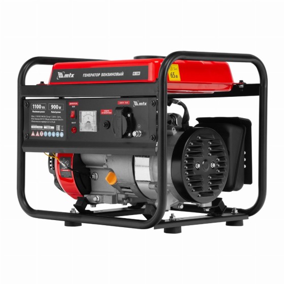 Генератор бензиновый RS-1500, 1,1 кВт, 230В, ручной стартер MTX 946175 Генератор бензиновый RS-1500, 1,1 кВт, 230В, ручной стартер MTX 946175
