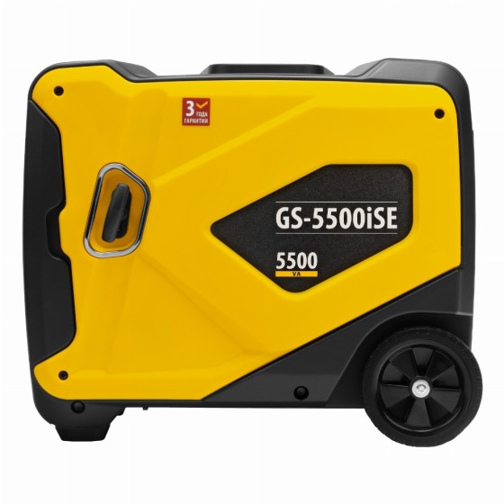 Генератор инверторный GS-5500iSE, 5,5 кВт, 230 В, закрытый корпус,электростартер Denzel 94712 Генератор инверторный GS-5500iSE, 5,5 кВт, 230 В, закрытый корпус,электростартер Denzel 94712