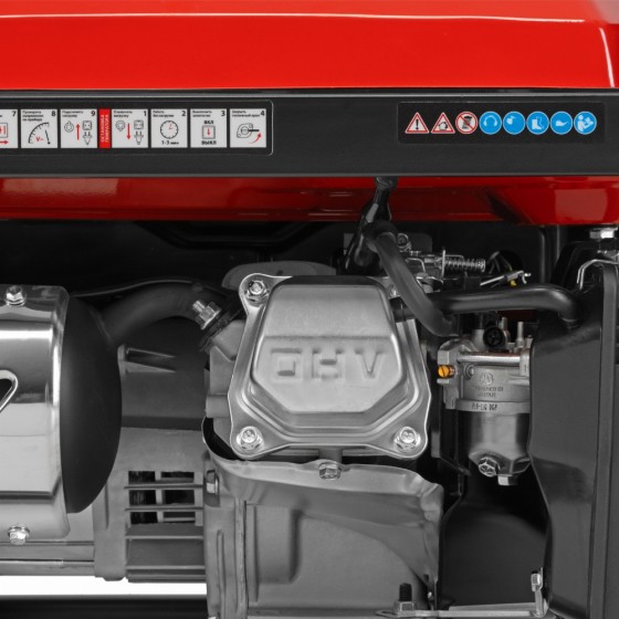 Генератор бензиновый LK-2800R, 2,8 кВт, 230В, ручной стартер Kronwerk 94521