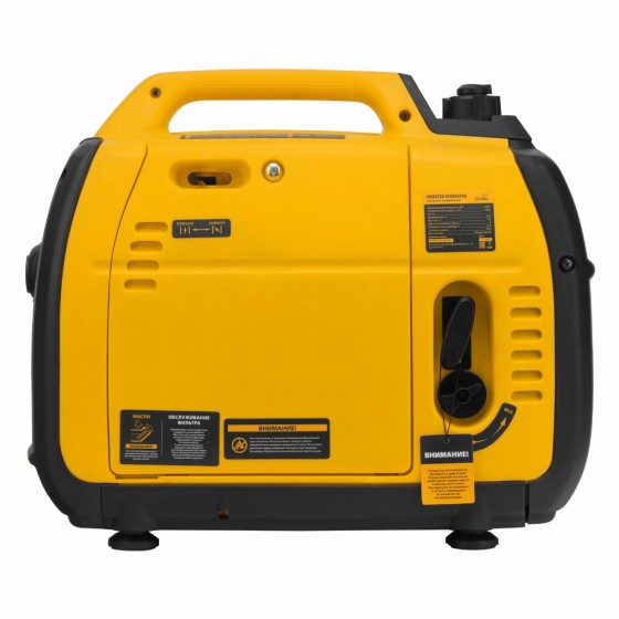 Генератор инверторный GT-2200iS, 2.2 кВт, 230 В, бак 4 л, закрытый корпус, ручной старт Denzel 94702 Генератор инверторный GT-2200iS, 2.2 кВт, 230 В, бак 4 л, закрытый корпус, ручной старт Denzel 94702