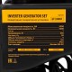 Генератор инверторный GT-3500iF, 3.5 кВт, 230 В, бак 5 л, открытый корпус, ручной старт Denzel 94705 Генератор инверторный GT-3500iF, 3.5 кВт, 230 В, бак 5 л, открытый корпус, ручной старт Denzel 94705