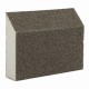 Губка для шлифования, 120 х 90 х 25 мм, трапеция, мягкая, P 100 Matrix 75730