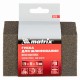 Губка для шлифования, 120 х 90 х 25 мм, трапеция, мягкая, P 80 Matrix 75729
