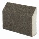 Губка для шлифования, 120 х 90 х 25 мм, трапеция, мягкая, P 40 Matrix 75727